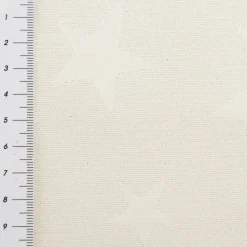 Jacquard Stoff Weihnachtsstoff Sterne Silber Glam Metallic-Effekte ecru silber 2,80m Breite