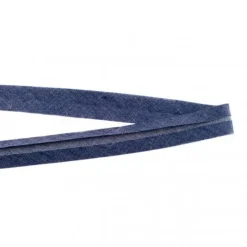 Jeans Schrägband dunkelblau Meterware Breite: 2cm