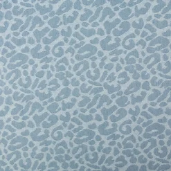 Jeansstoff Jacquard Leo Leomuster hellblau jeansblau 1,5m Breite