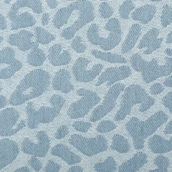 Jeansstoff Jacquard Leo Leomuster hellblau jeansblau 1,5m Breite