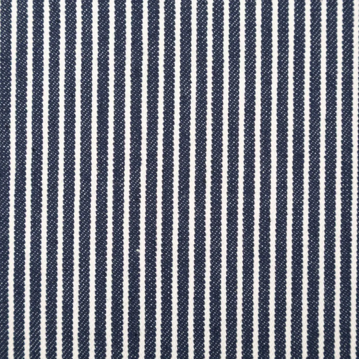 Jeansstoff Stretch Streifen marineblau 140cm Breite