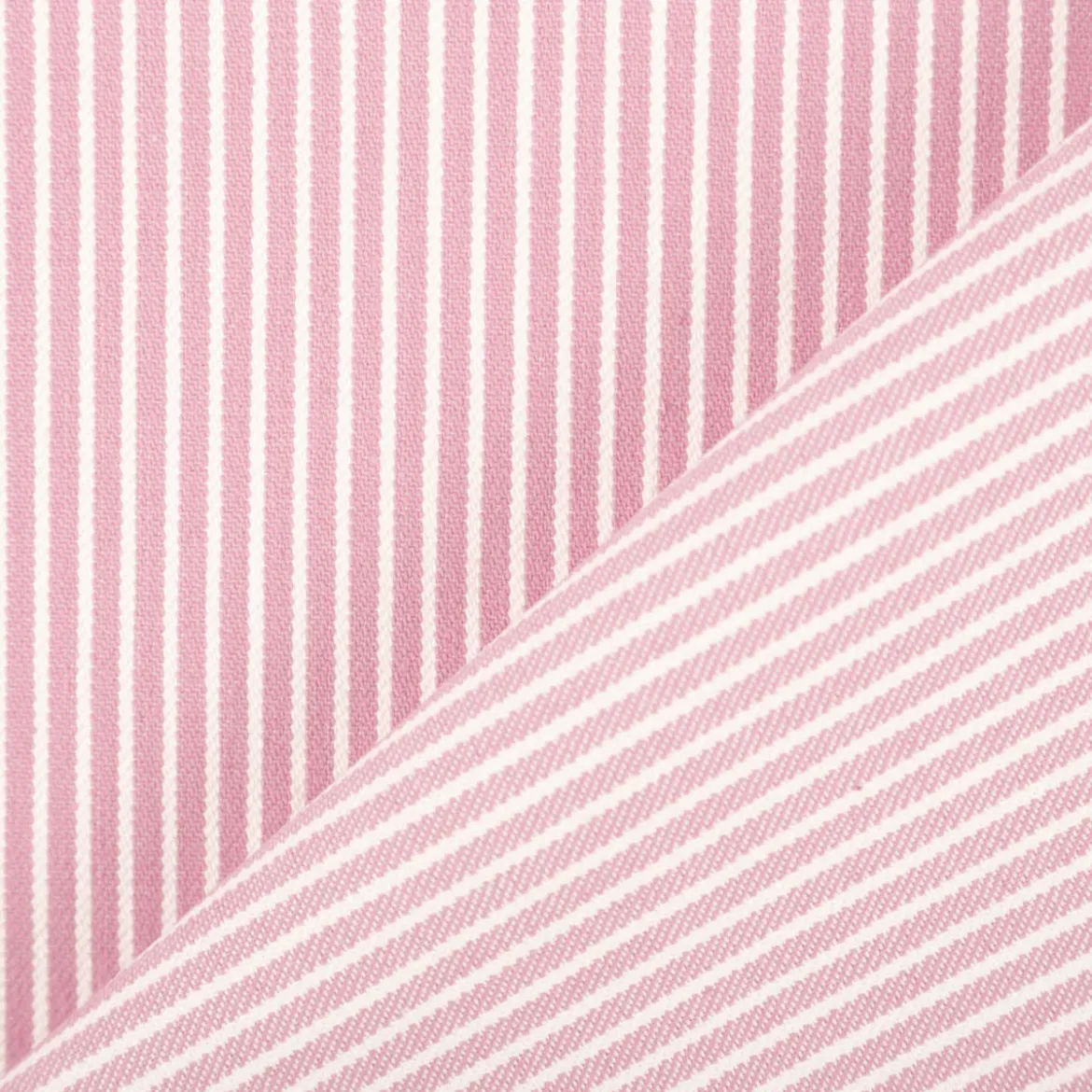 Jeansstoff Stretch Streifen rosa 140cm Breite