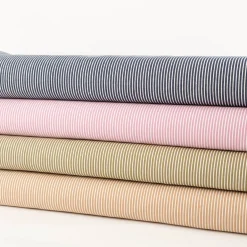 Jeansstoff Stretch Streifen olivgrün 140cm Breite