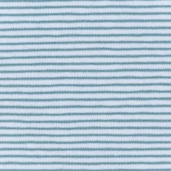 Jersey Baumwolljersey YARN DYED STRIPES Streifen fein weiß blau 1,5m Breite