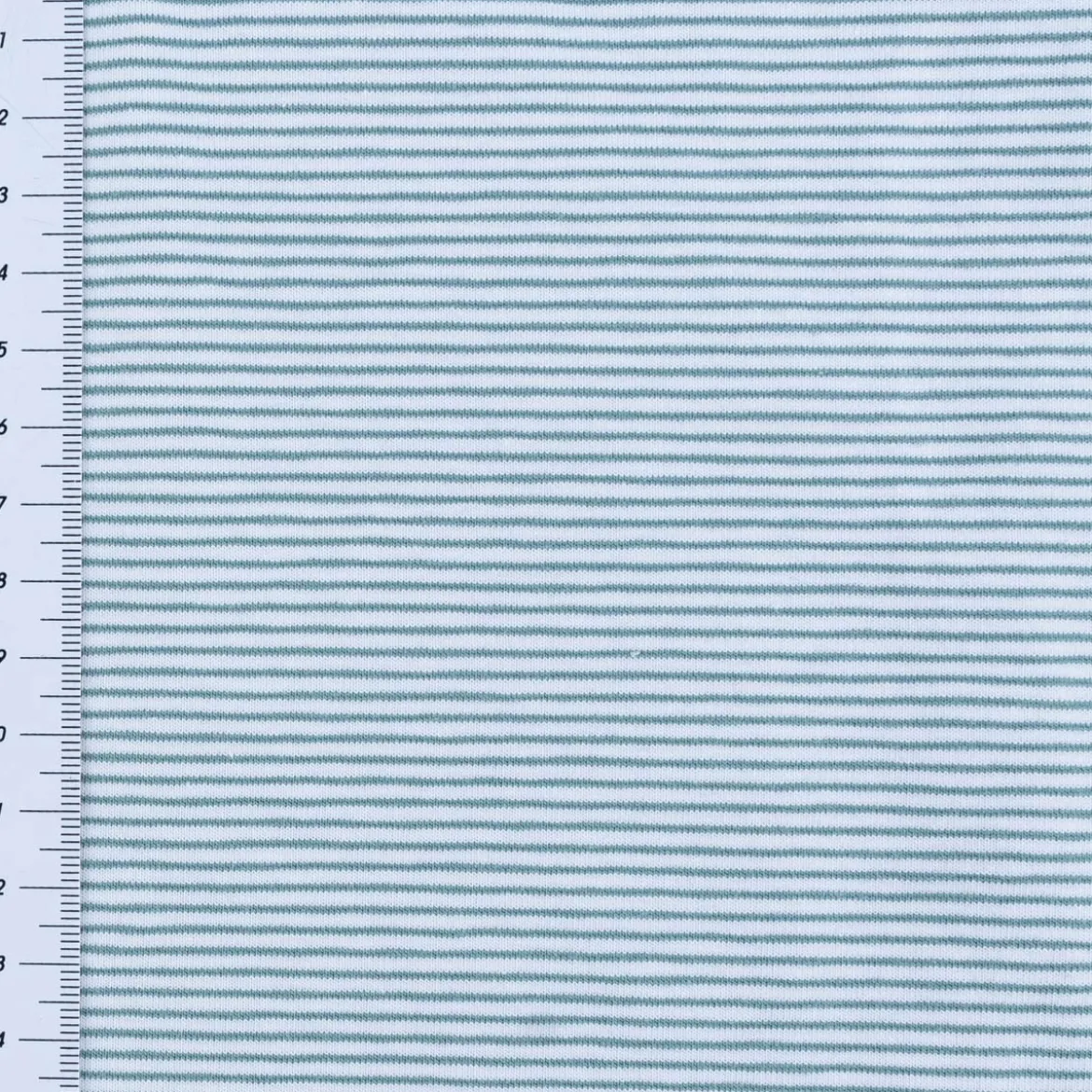Jersey Baumwolljersey YARN DYED STRIPES Streifen fein weiß blau 1,5m Breite