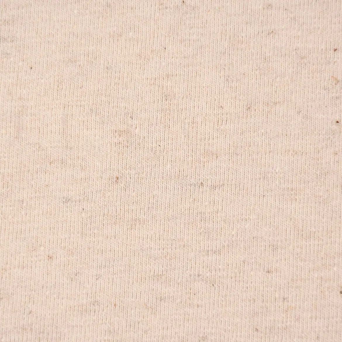 Jersey Leinenjersey Melange beige meliert 1,45m Breite