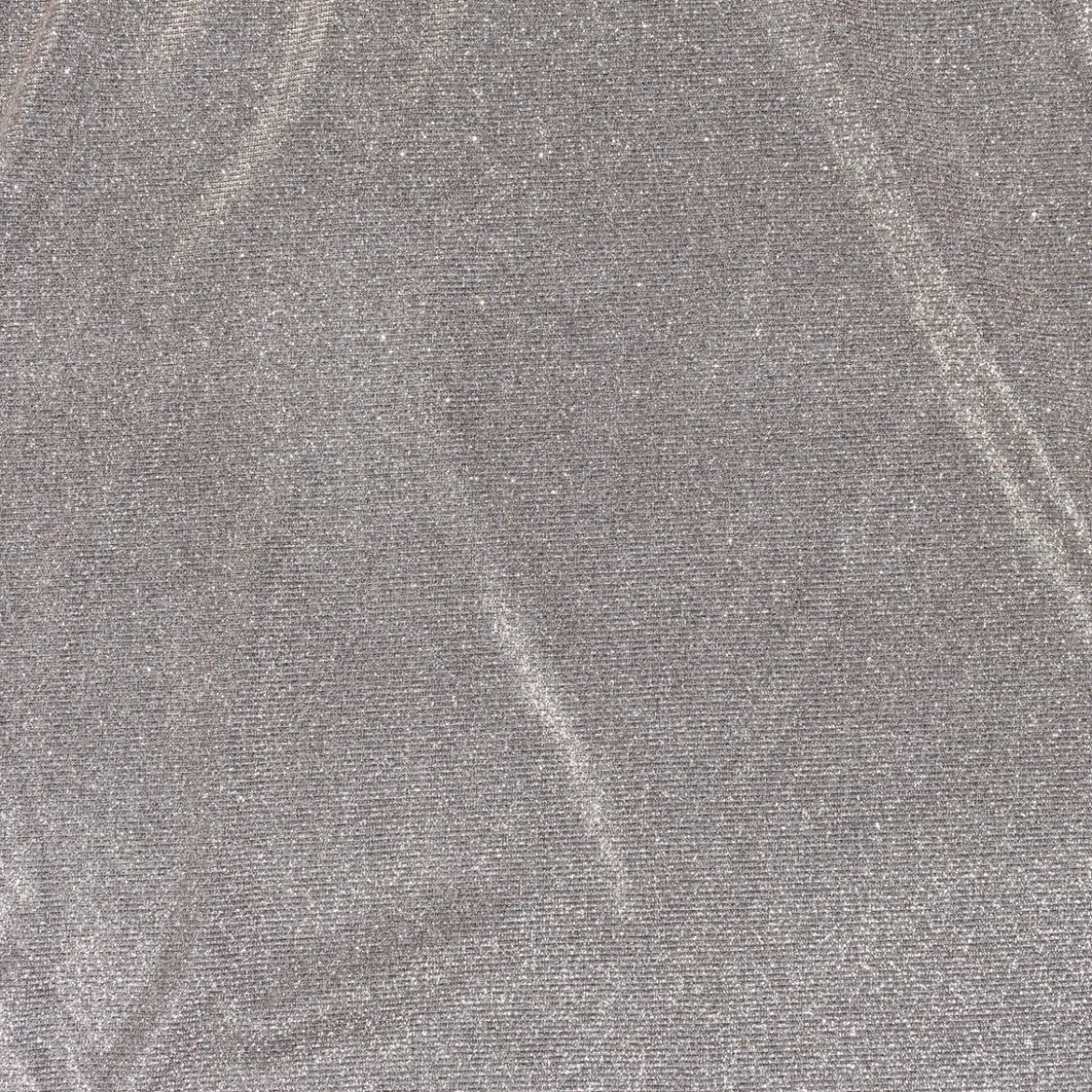 Jersey Lurex Glamour uni silber puderrosa 1,40m Breite