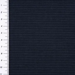 Jersey Ottoman Rippjersey einfarbig dunkelblau 1,40m Breite