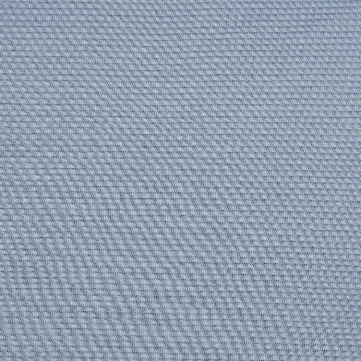 Jersey Ottoman Rippjersey einfarbig rauchblau 1,40m Breite