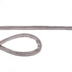 Jersey Paspelband hellgrau meliert Meterware Breite: 1cm