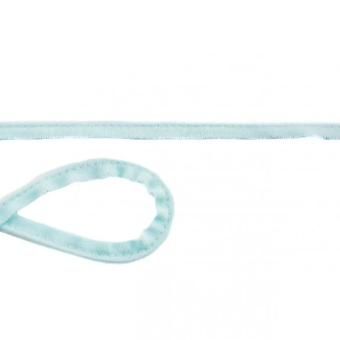 Jersey Paspelband mintgrün Meterware Breite: 1cm