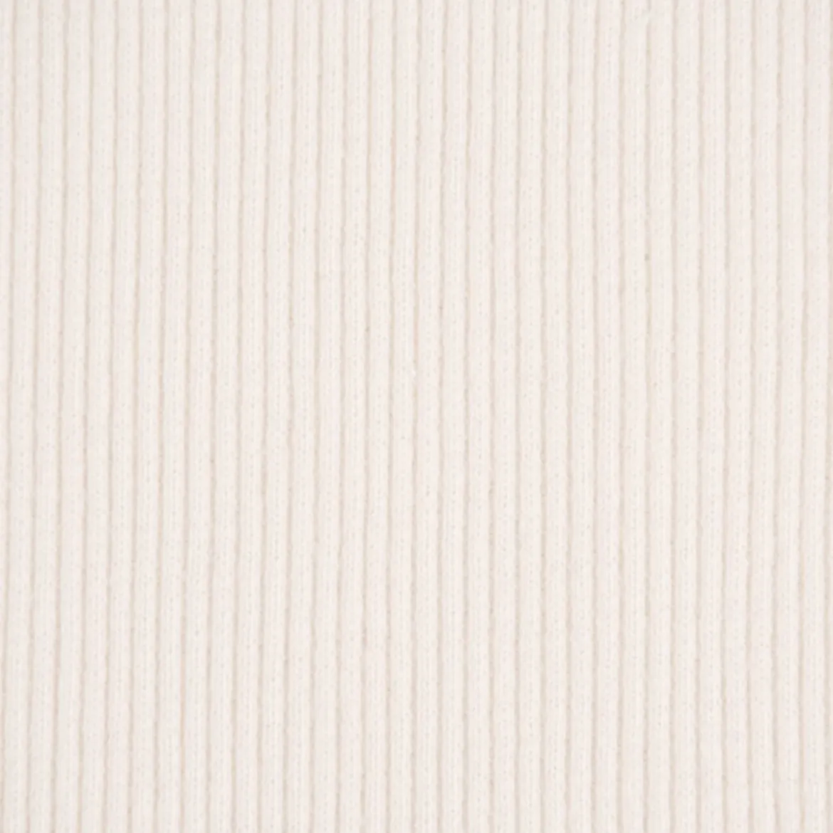 Jersey Rippjersey einfarbig creme 1,40m Breite