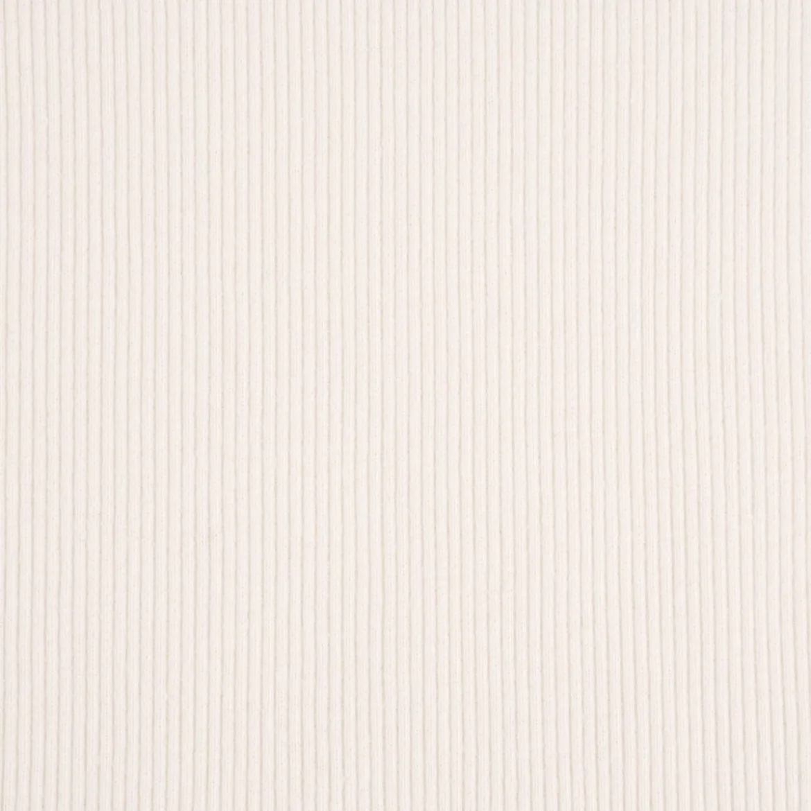Jersey Rippjersey einfarbig creme 1,40m Breite