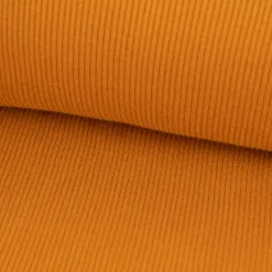 Jersey Rippjersey einfarbig ocker 1,40m Breite