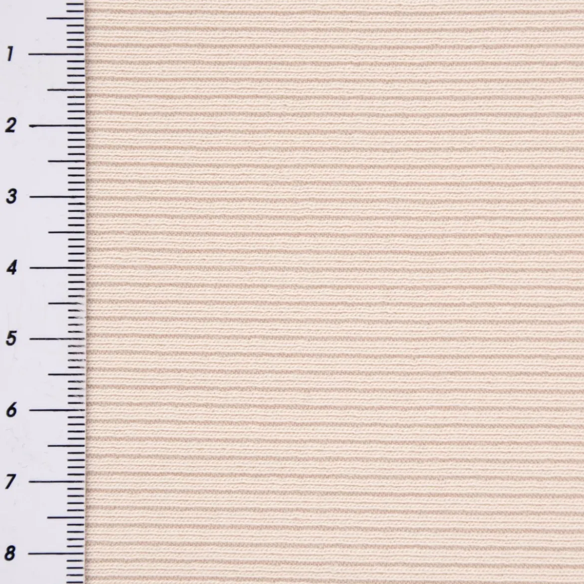 Jersey Rippjersey Feinstrick einfarbig beige 1,45m Breite