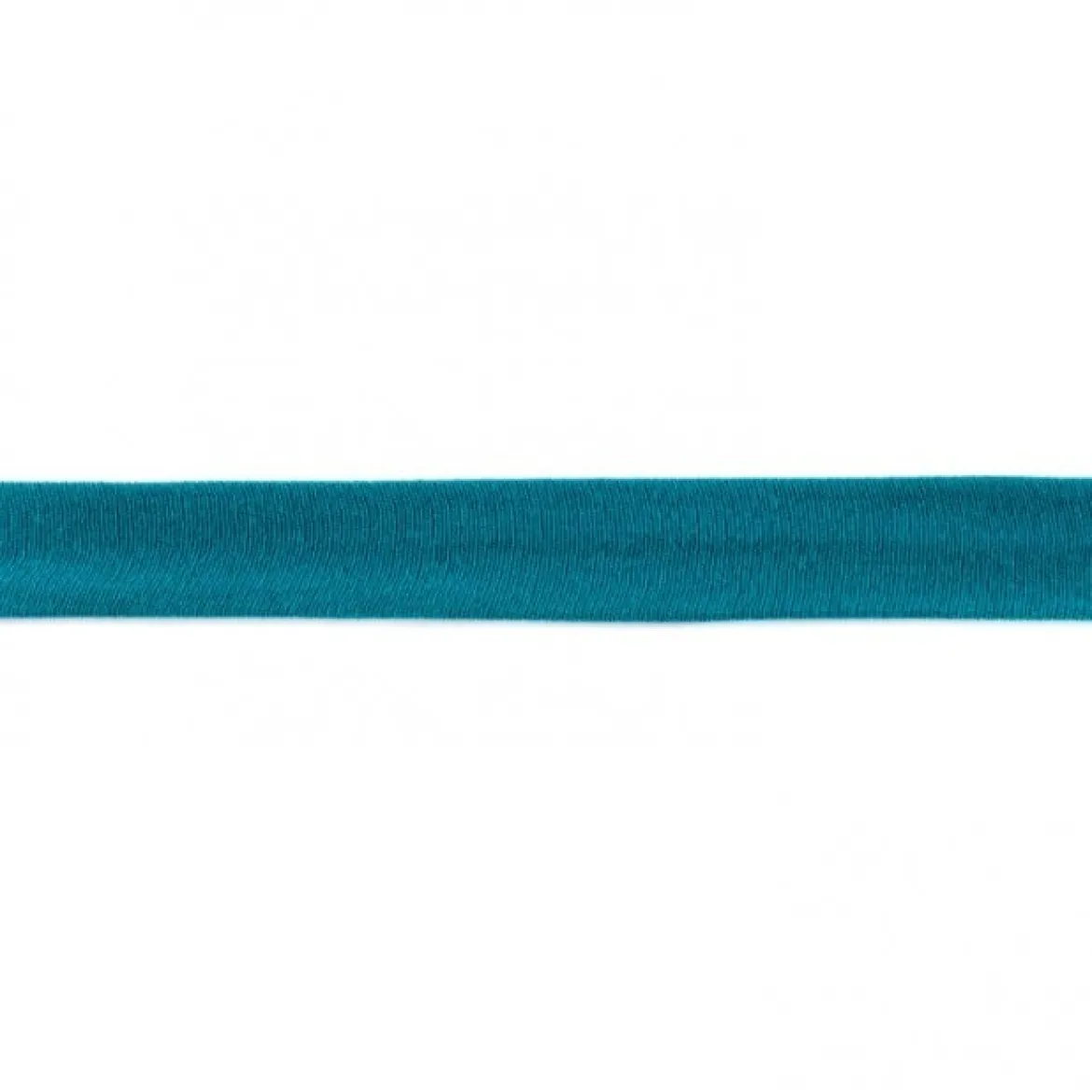 Jersey Schrägband petrol Breite: 2cm