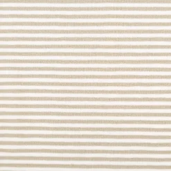 Jersey Stoff Baumwolljersey Yarn Dyed Streifen fein weiß olivgrün 1,50m Breite