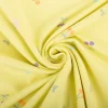 Jersey Stoff Baumwolljersey Kirschen gelb pastell 1,45m Breite