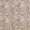 Jersey Stoff Baumwolljersey Blumen wollweiß rosa grün 1,50m Breite
