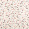 Jersey Stoff Baumwolljersey Blumen wollweiß bunt 1,50m Breite