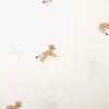 Jersey Stoff Baumwolljersey Leopard wollweiß beige 1,50m Breite