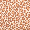 Jersey Stoff Baumwolljersey Leo beige braun 1,50m Breite