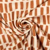 Jersey Stoff Bio Baumwolljersey Streifen natur braun 1,48m Breite