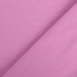 Jersey Stoff Bio Baumwolljersey einfarbig Hellviolett 1,5m Breite