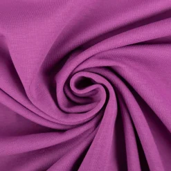 Jersey Stoff Bio Baumwolljersey einfarbig Violett 1,5m Breite