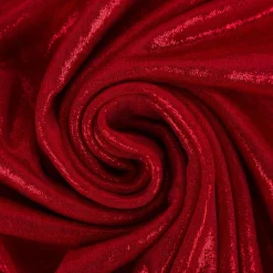 Jersey Stoff Glitzer Slinky Bijoux Foil rot 1,45m Breite