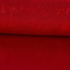 Jersey Stoff Glitzer Slinky Bijoux Foil rot 1,45m Breite