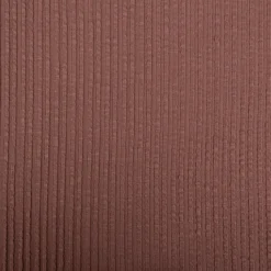 Jersey Stoff Ripp-Jacquard Baumwolle Streifen mauve 1,35m Breite