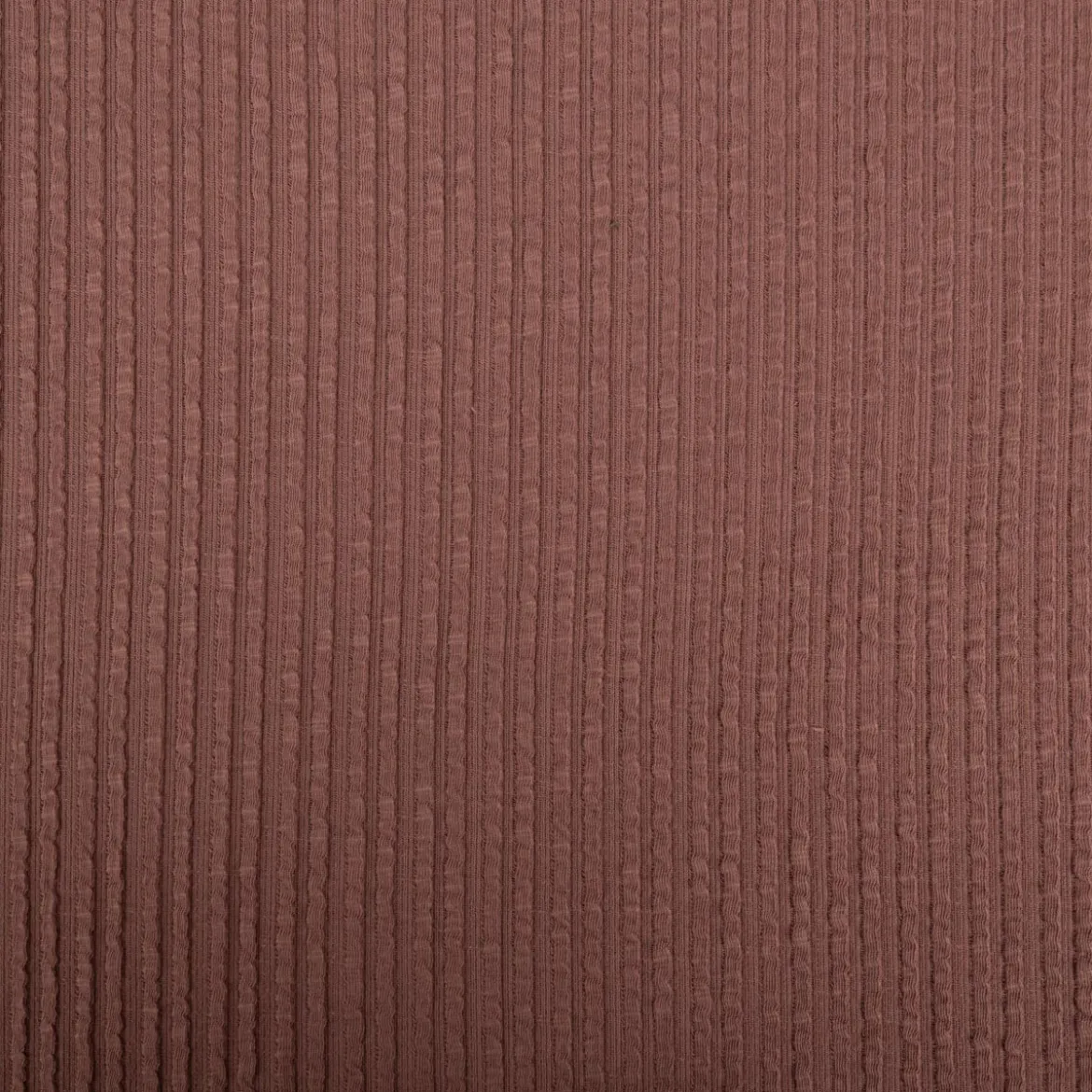 Jersey Stoff Ripp-Jacquard Baumwolle Streifen mauve 1,35m Breite