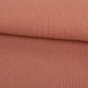 Jersey Stoff Ripp-Jacquard Baumwolle Streifen rosa 1,35m Breite