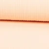 Jersey Stoff Ripp-Jacquard Baumwolle Streifen lachsrosa 1,35m Breite