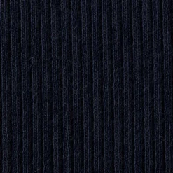 Jersey Stoff Rippjersey Feinstrick einfarbig dunkelblau 1,45m Breite