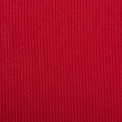 Jersey Stoff Rippjersey Feinstrick einfarbig dunkelrot 1,45m Breite