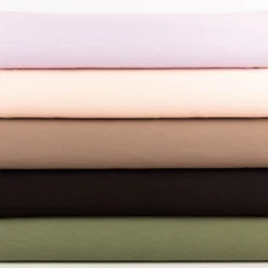 Jersey Stoff Rippjersey Ottoman uni Lachsrosa 1,50m Breite