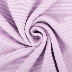 Jersey Stoff Rippjersey Ottoman uni Lila 1,50m Breite