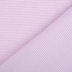 Jersey Stoff Rippjersey Ottoman uni Lila 1,50m Breite