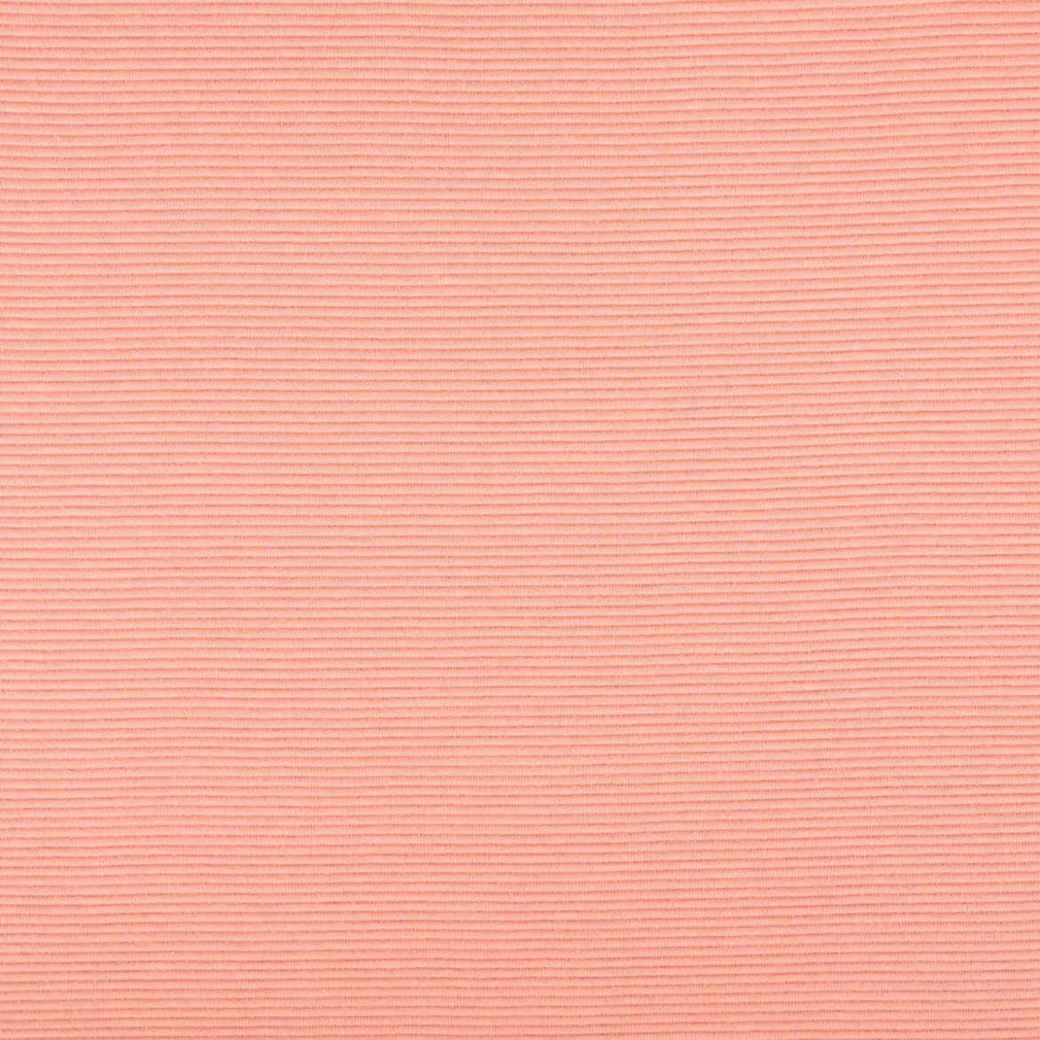 Jersey Stoff Rippjersey Ottoman uni coral 1,50m Breite