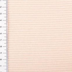 Jersey Stoff Rippjersey Ottoman uni beige 1,50m Breite