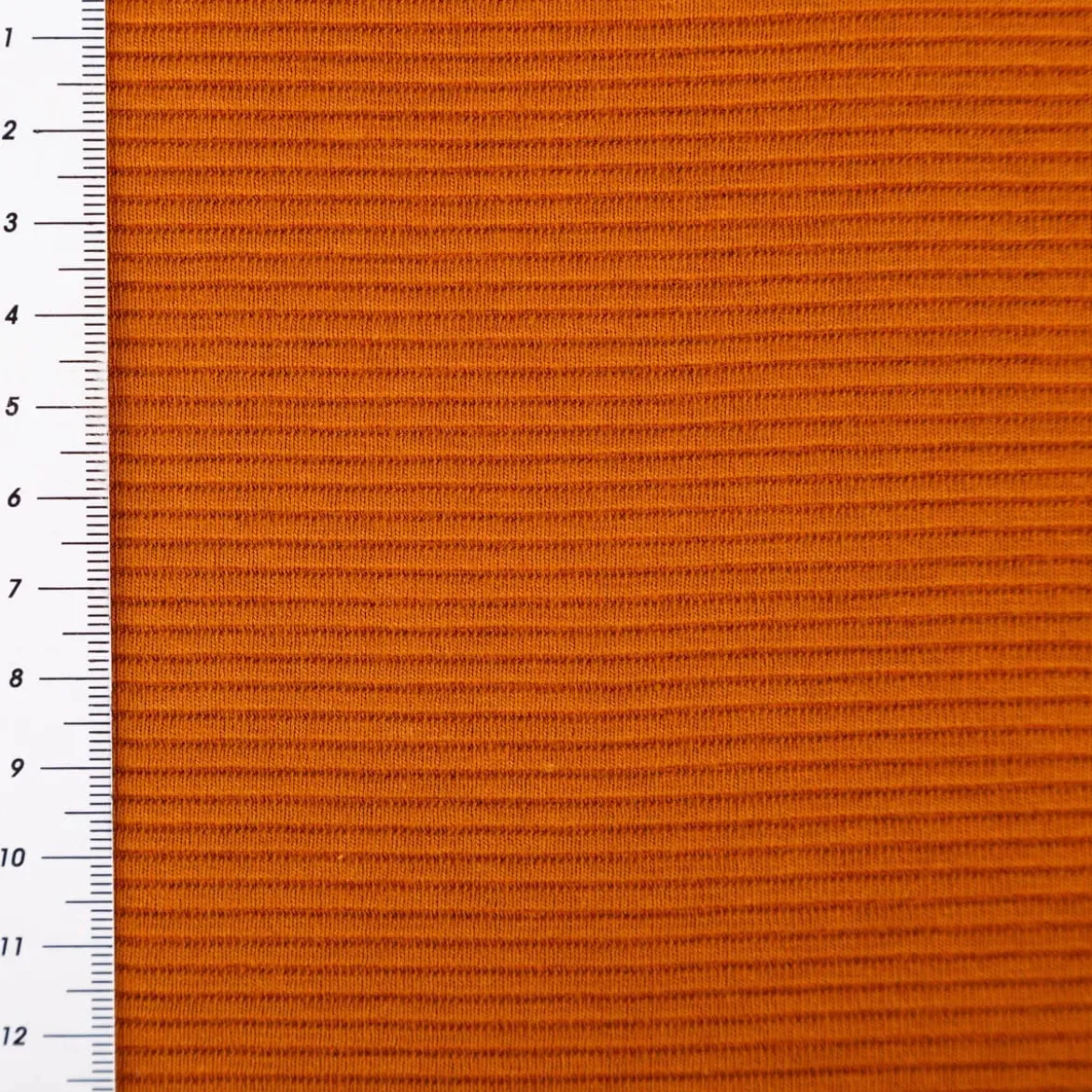 Jersey Stoff Rippjersey Ottoman uni karamell 1,50m Breite