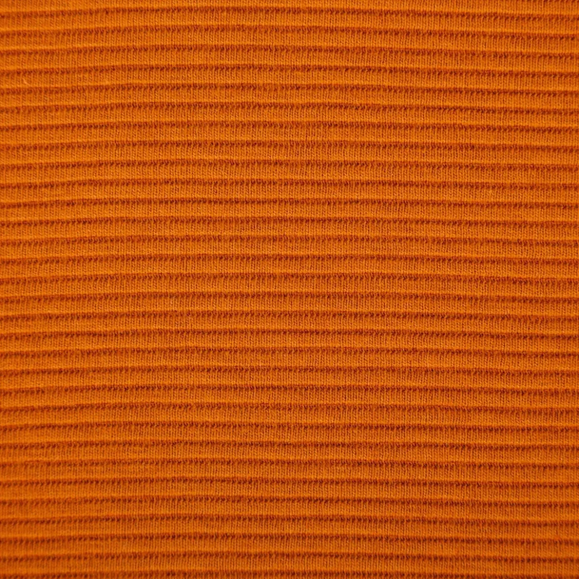 Jersey Stoff Rippjersey Ottoman uni karamell 1,50m Breite