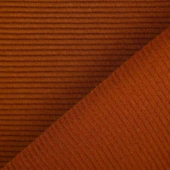 Jersey Stoff Rippjersey Ottoman uni Braun 1,50m Breite