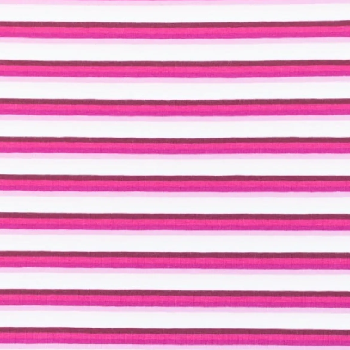 Jersey Stoff Streifen schmal rosa pink lila Töne