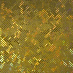 Jerseystoff Stretch Jersey Glitzer holografisch einfarbig gold 1,5m Breite