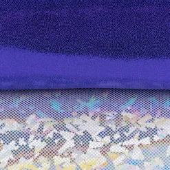Jerseystoff Stretch Jersey Glitzer schimmernd einfarbig violett 1,5m Breite