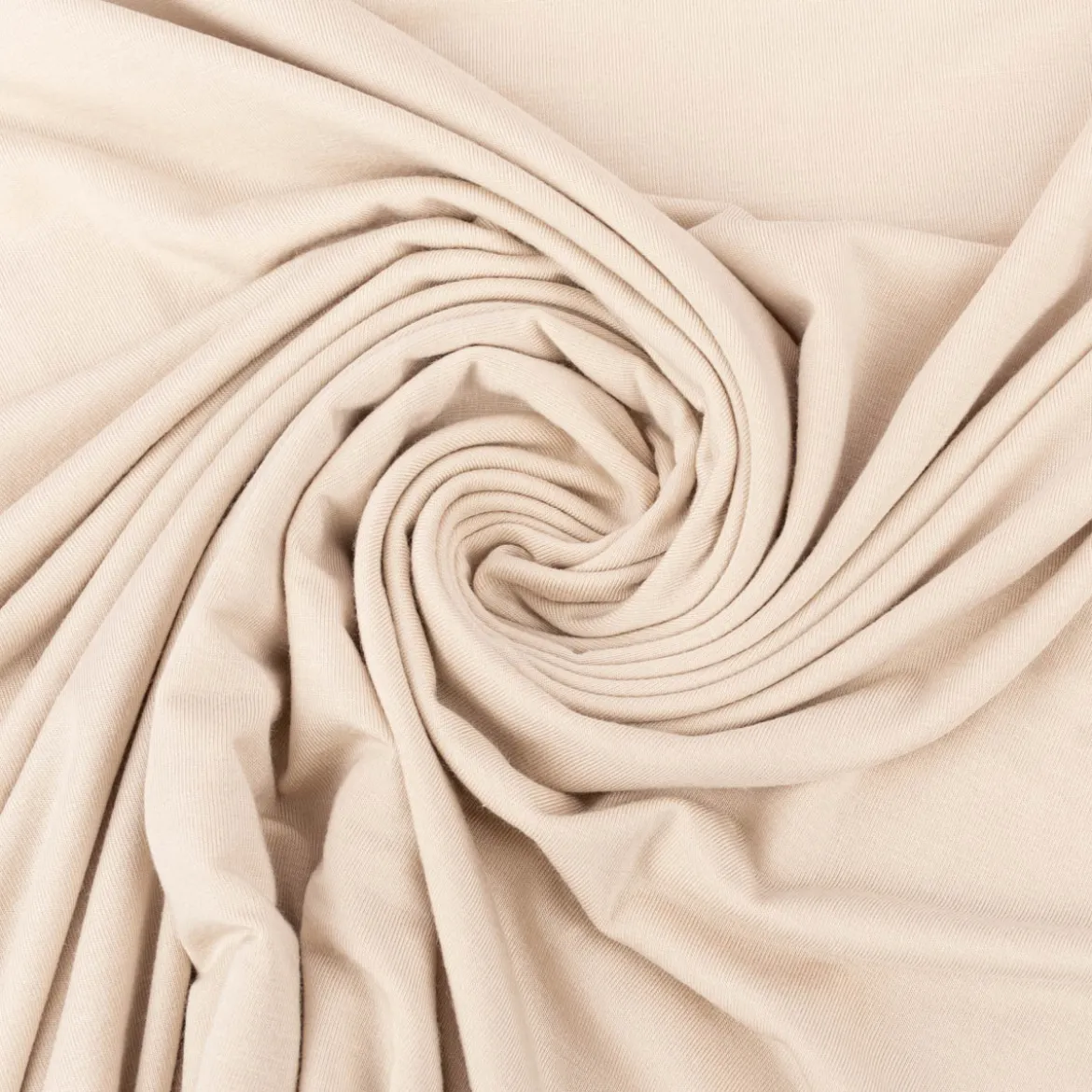 Jersey Tencel Modal für Bekleidung einfarbig beige 1,45m Breite