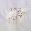 Jumbobecher 480ml mit floralem Dessin von Boltze